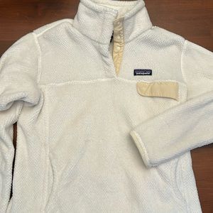 Patagonia women retool sweatshirt size large in cream